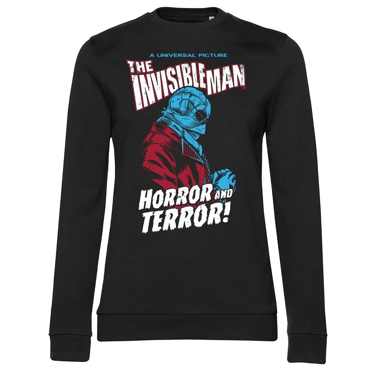 The Invisible Man Girly Sweatshirt