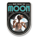 Man From The Moon Sticker