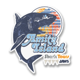 JAWS Shark Tours Sticker