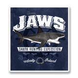 JAWS - Shark Hunting Expedition Sticker