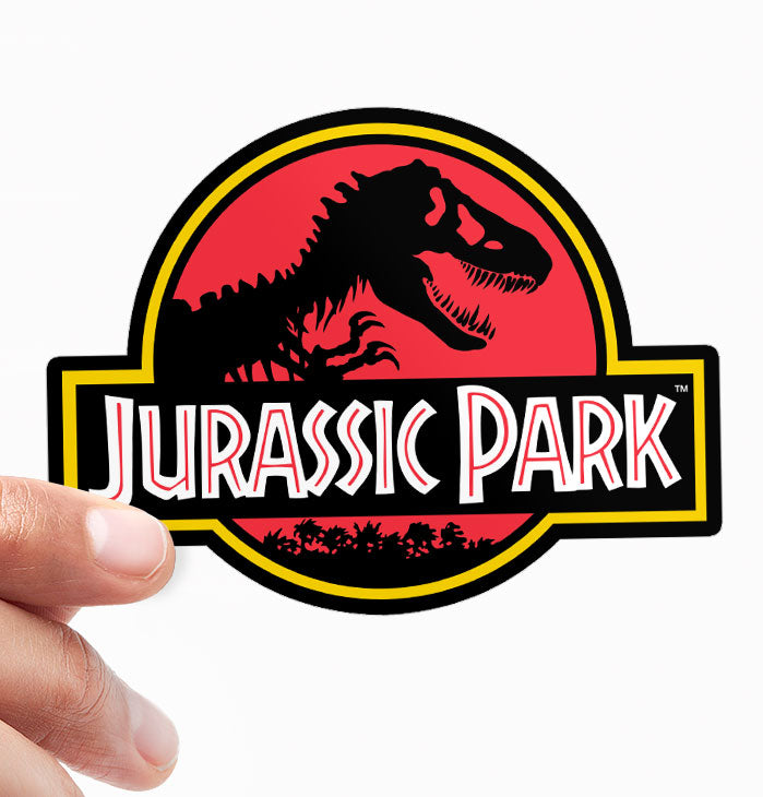 Jurassic Park Logotype Sticker