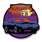 Knight Rider Sunset Sticker