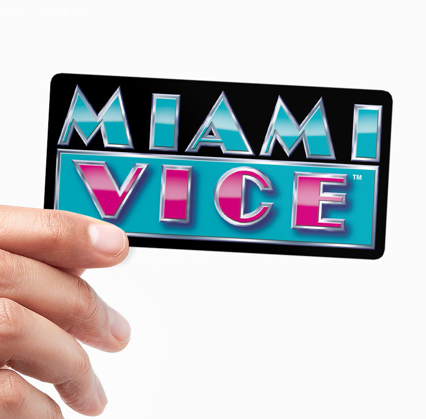 Miami Vice Logotype Sticker