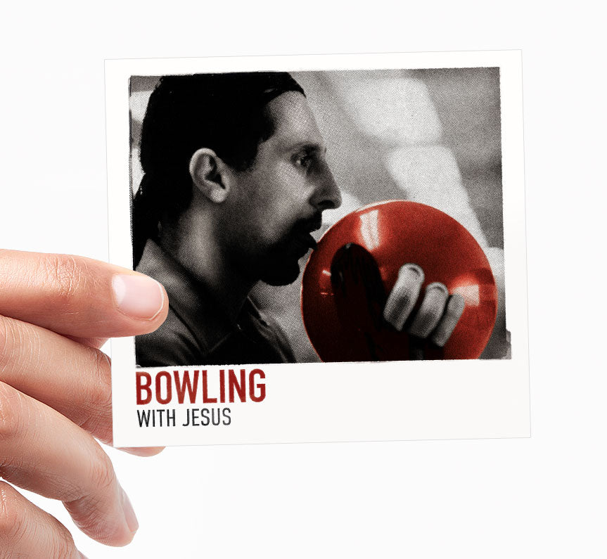 Bowling With Jesus Sticker