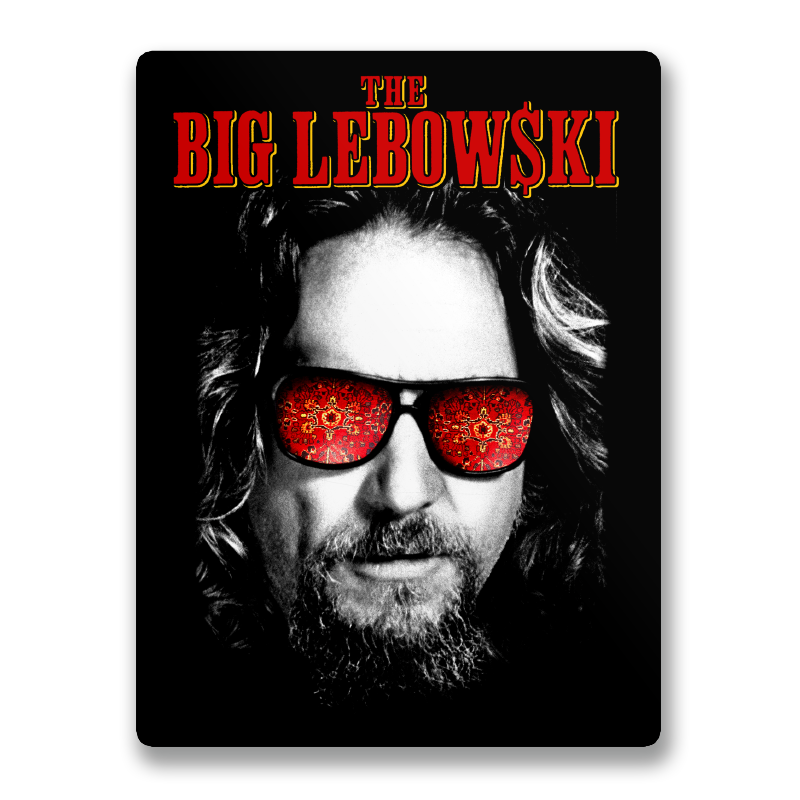 The Big Lebowski Poster Art Sticker