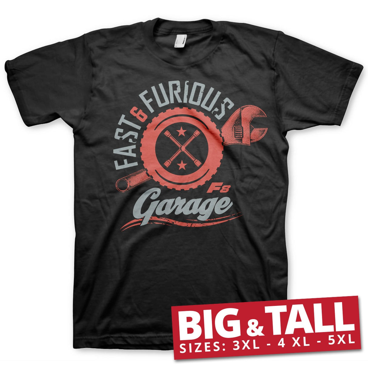 Fast & Furious Garage Big & Tall T-Shirt