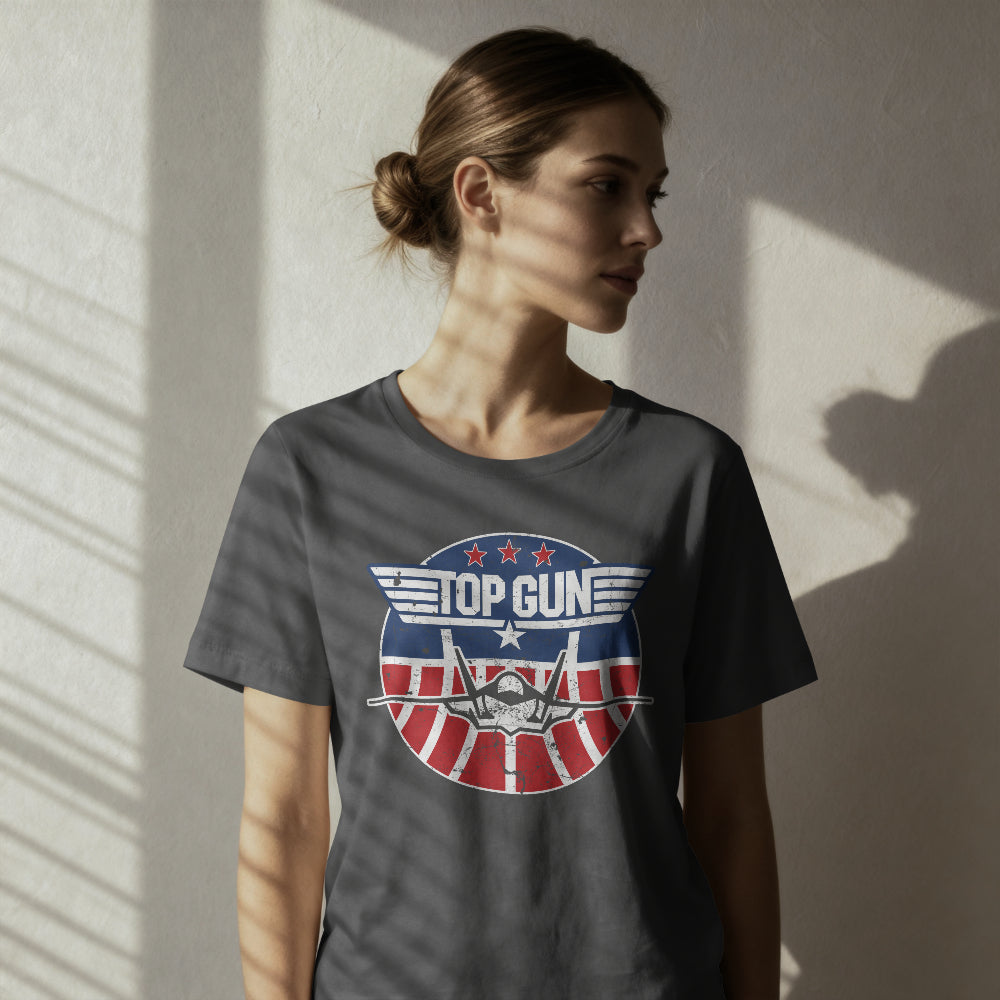 Top Gun Tomcat Girly Tee