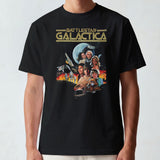 Battlestar Galactica Retro Poster T-Shirt