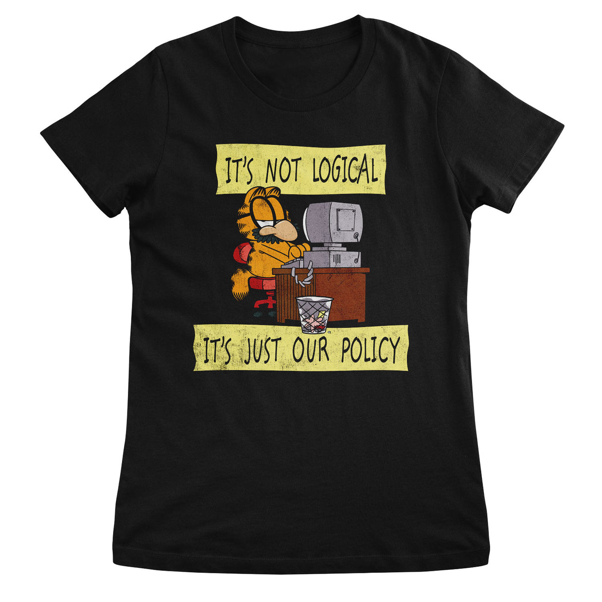 It's Not Logical - It's Just Our Policy Girly Tee