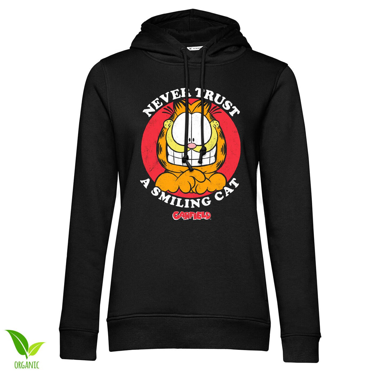 Garfield - Never Trust A Smiling Cat Girls Hoodie