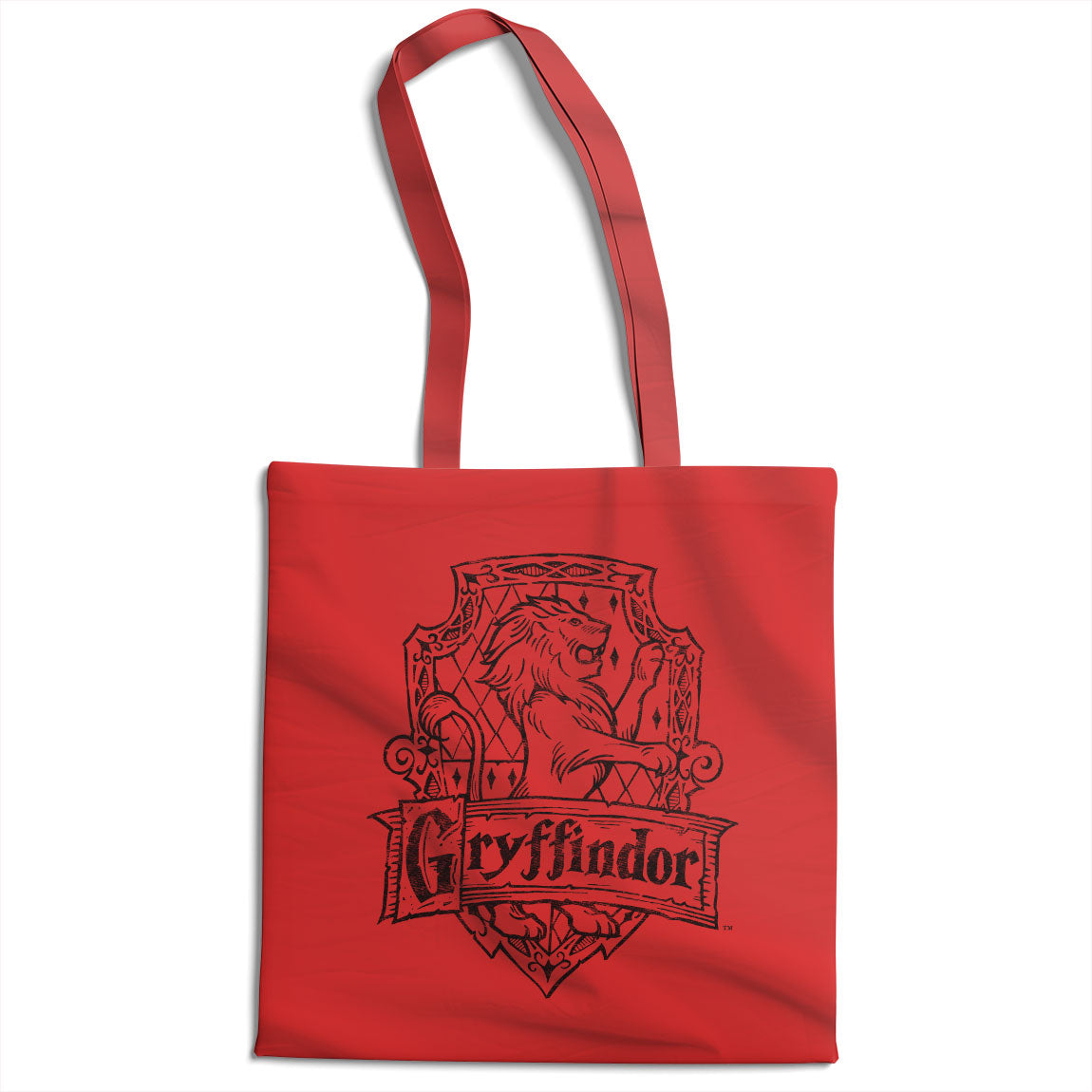Harry Potter Gryffindor Washed Crest Tote Bag