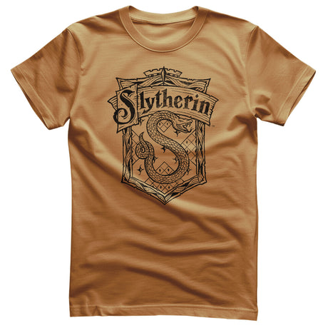 Harry Potter - Slytherin Washed Crest T-Shirt
