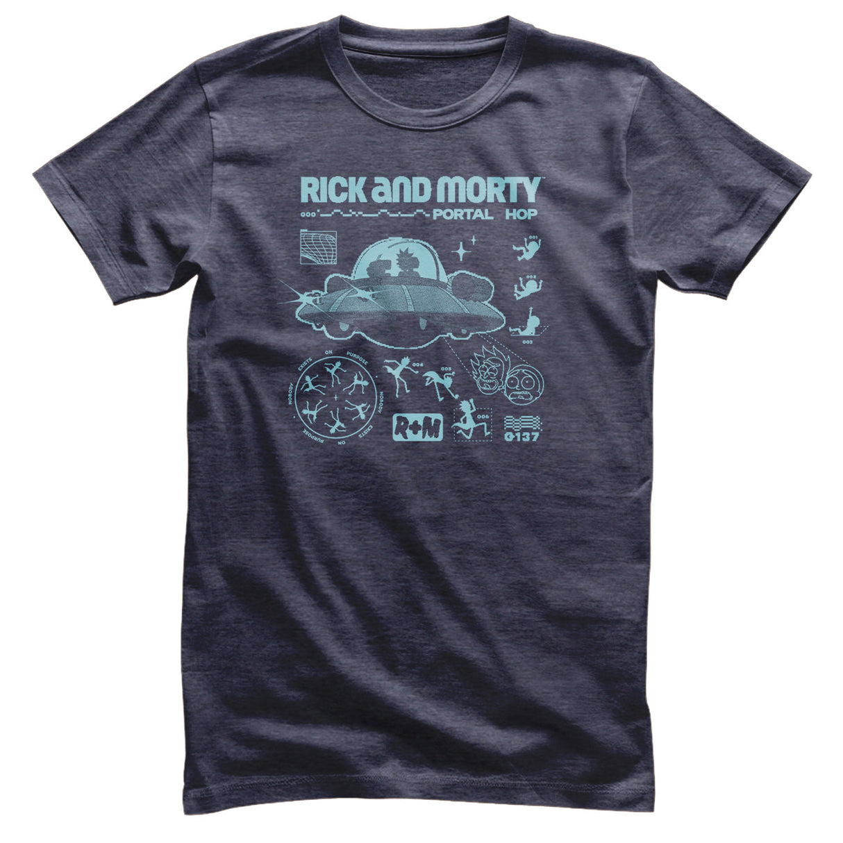 Rick And Morty - Portal Hop T-Shirt