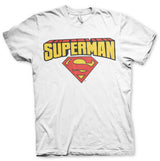 Superman Blockletter Logo T-Shirt