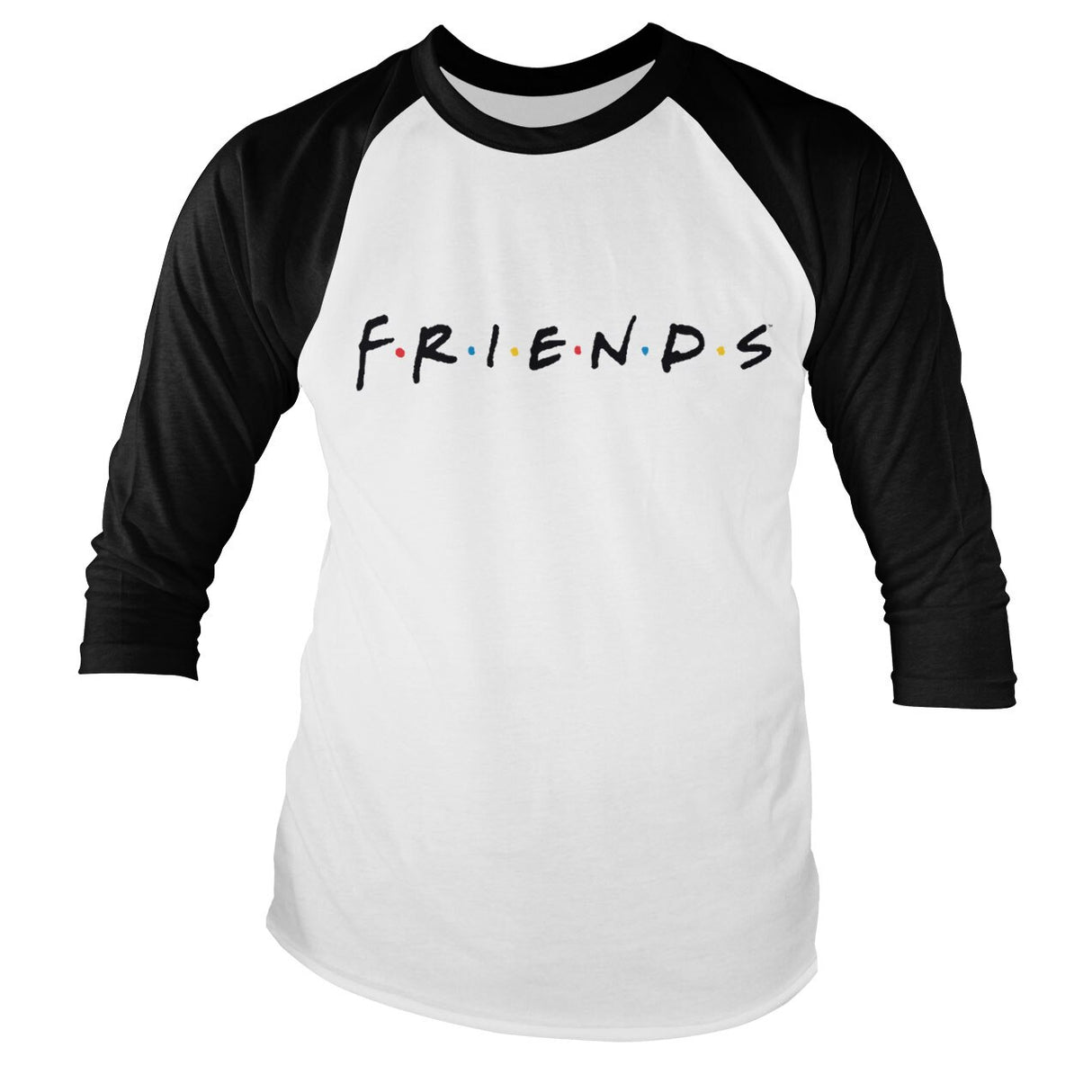 Friends Logo Baseball Long Sleeve Tee