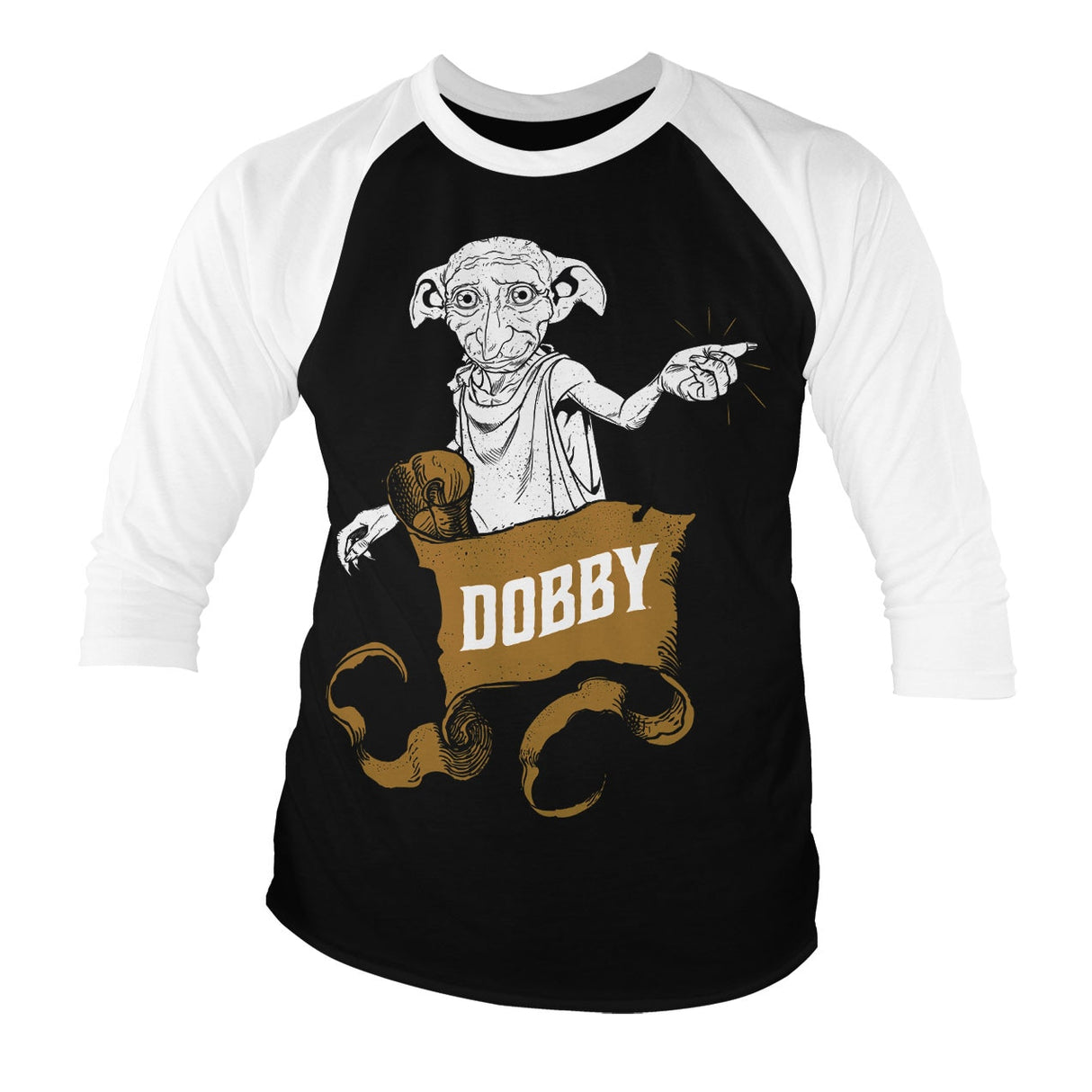 Harry Potter - Dobby Baseball 3/4 Sleeve Tee