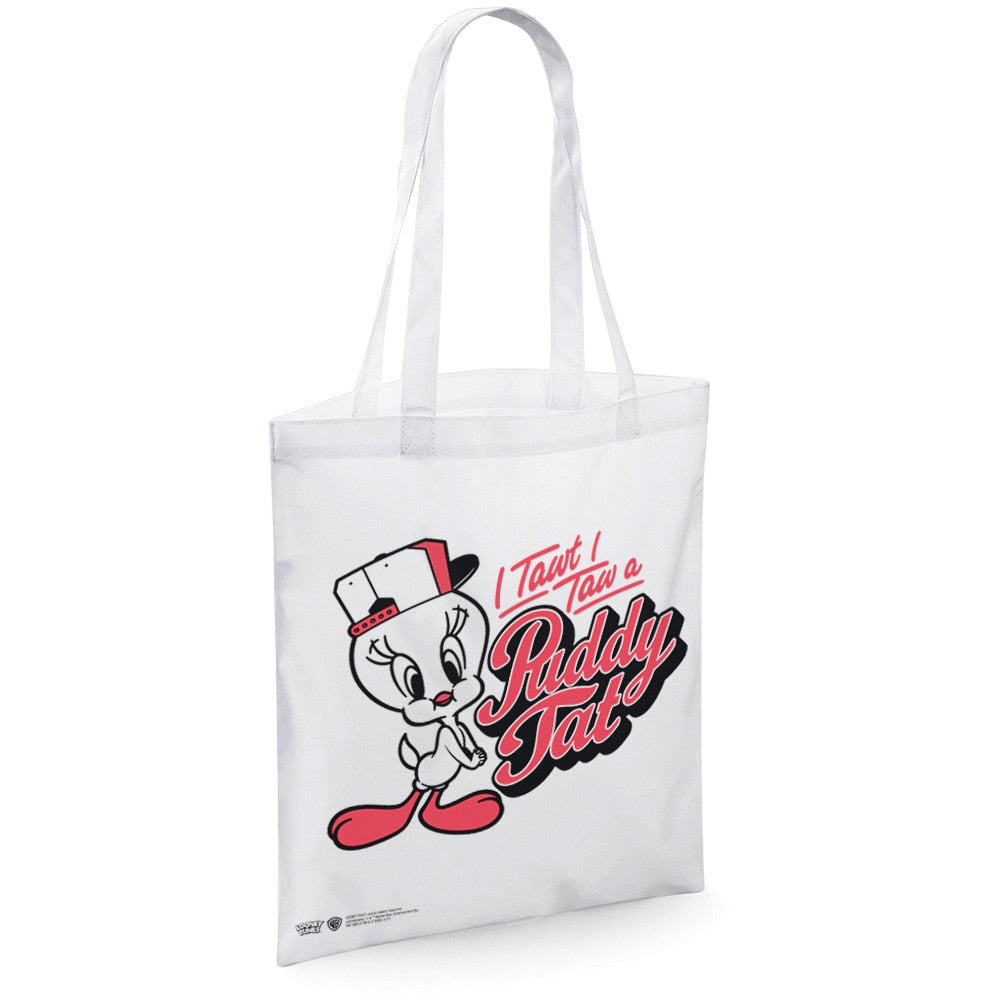 Tweety - I Tawt I Taw a Puddy Tat Tote Bag