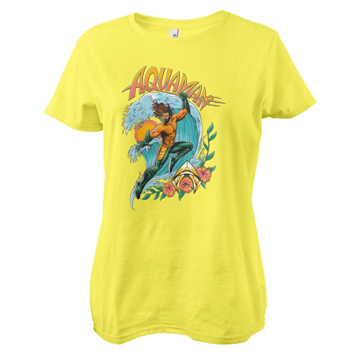 Aquaman Surf Style Girly Tee