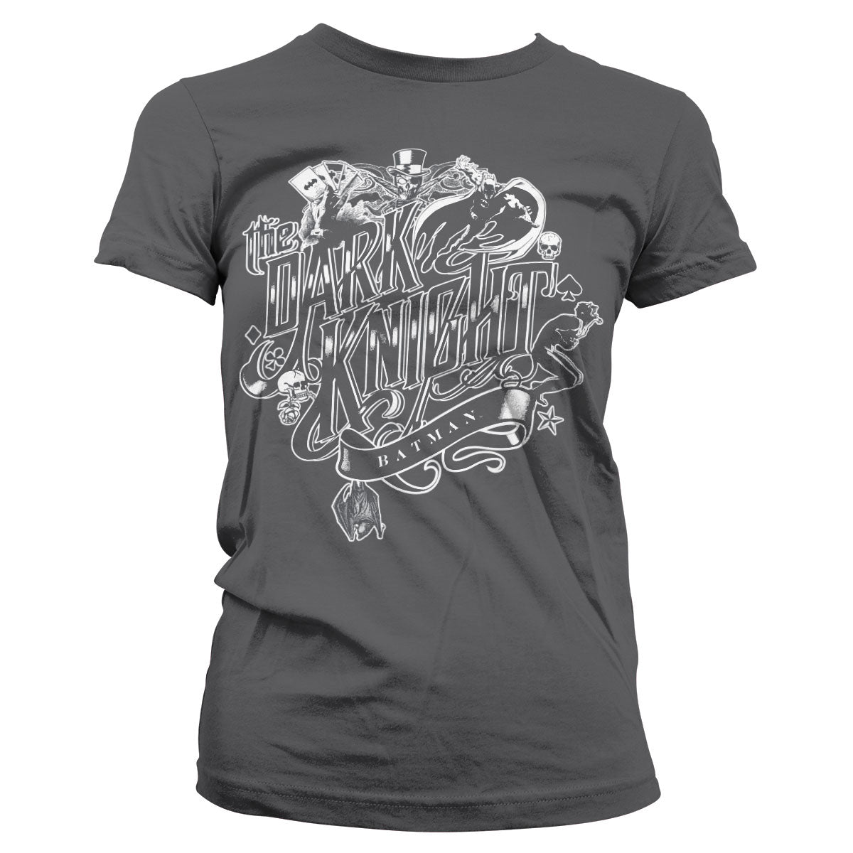 Inked Dark Knight Girly Tee