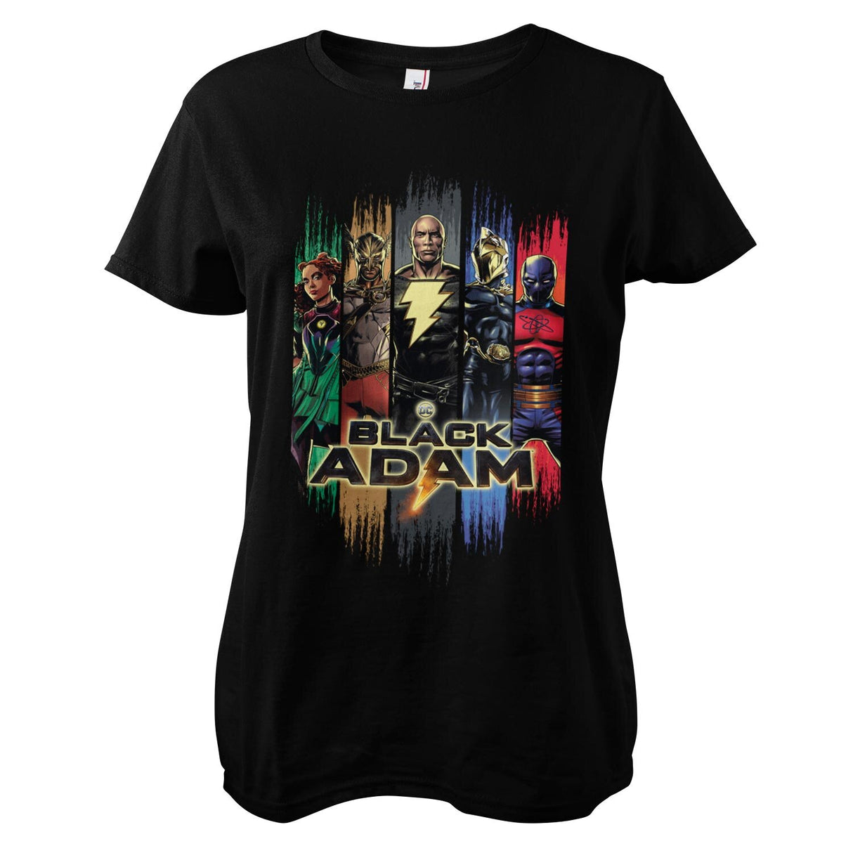 Black Adam Characters Girly Tee