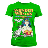 Posing Wonder Woman Girly Tee