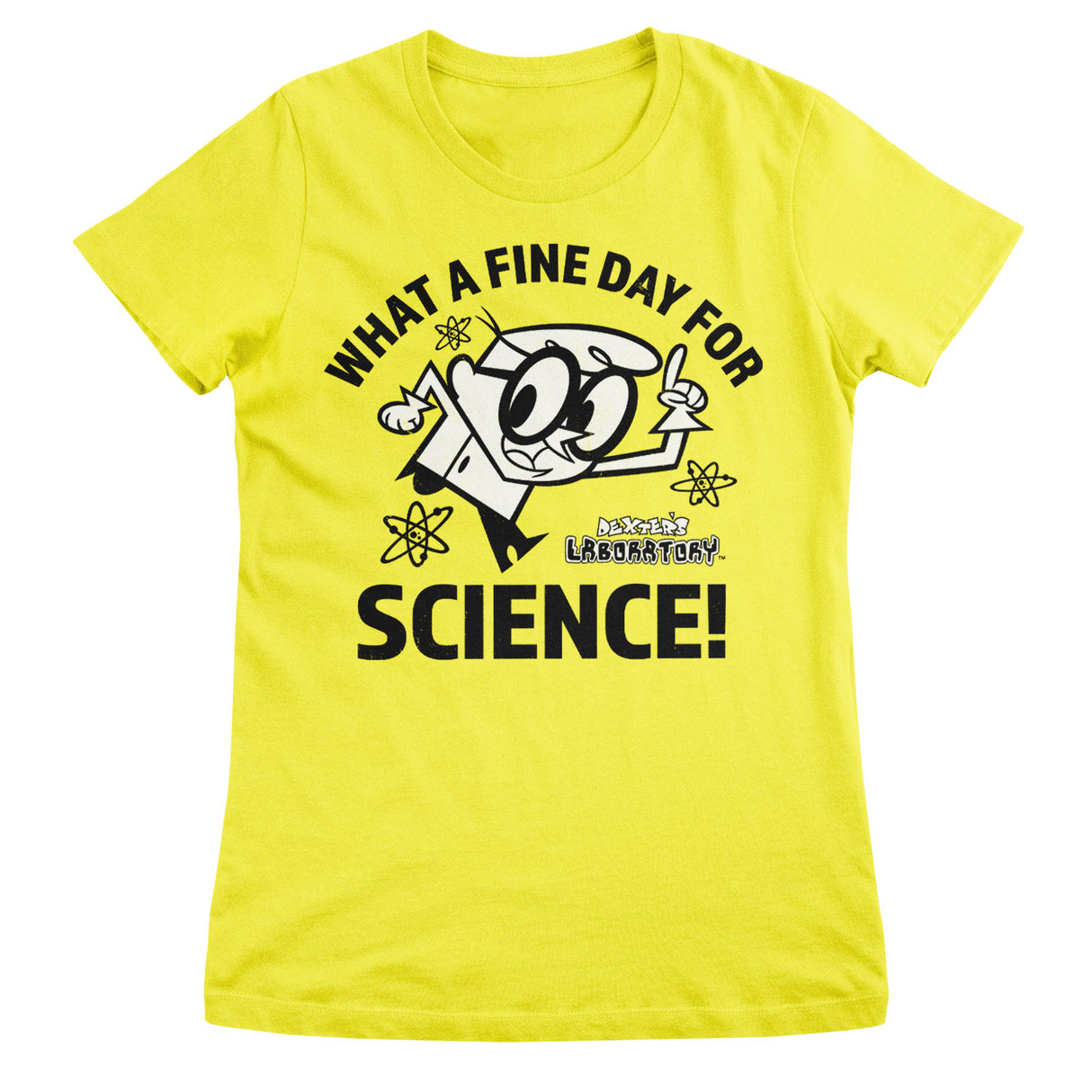 What A Fine Day For Science Girly Tee