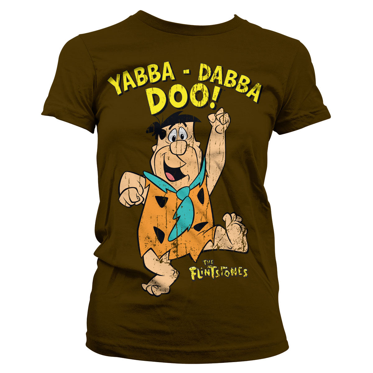 Yabba-Dabba-Doo Girly Tee