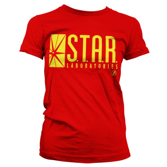 The Flash - Star Laboratories Girly T-Shirt