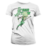 Green Arrow Distressed Girly T-Shirt