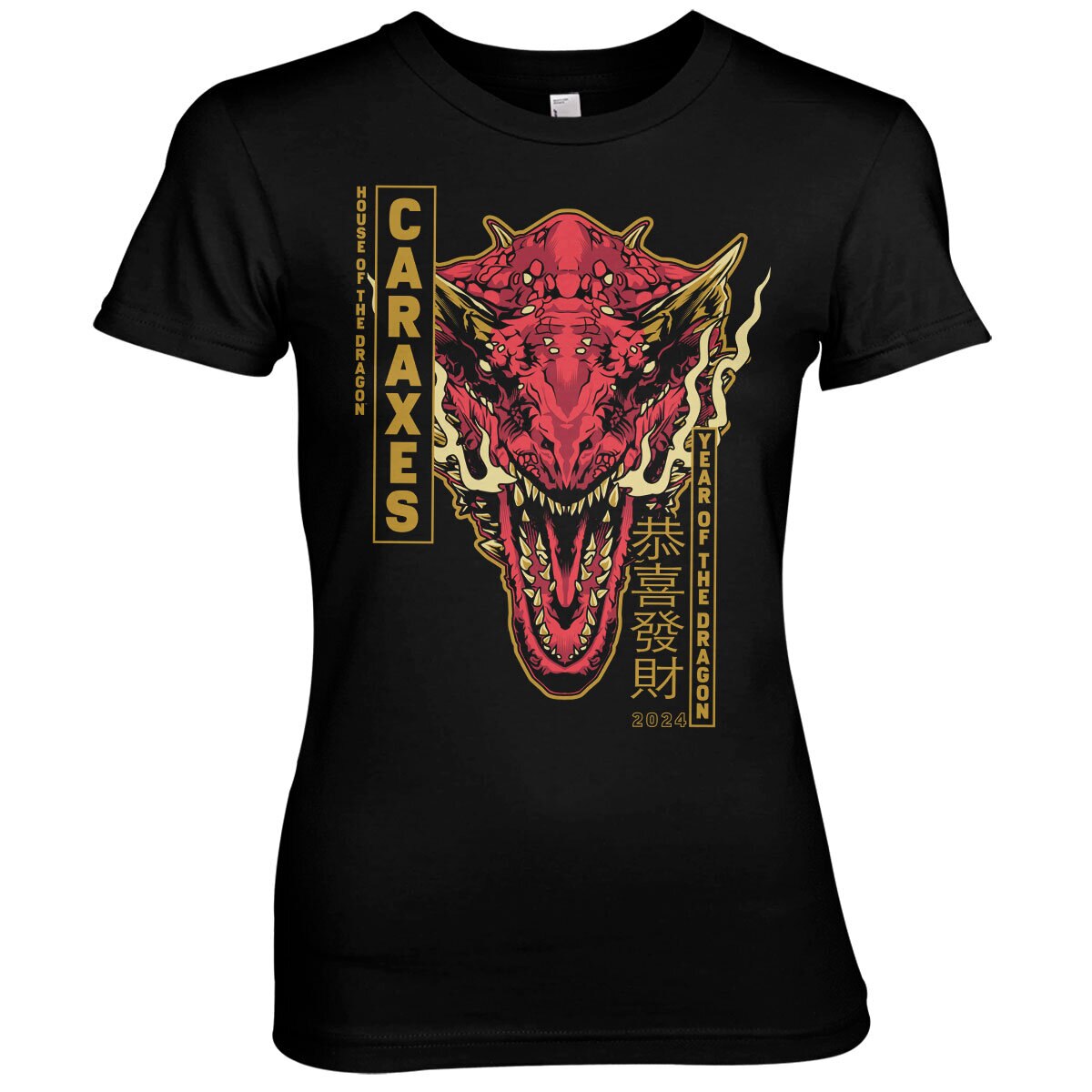 CARAXES Dragon Girly Tee