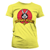 Looney Tunes Distressed Logo Girly Tee