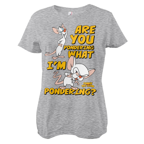 Are You Pondering What I'm Pondering Girly Tee