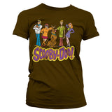 Team Scooby Doo Distressed Girly Tee