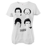 Seinfeld Characters Girly Tee