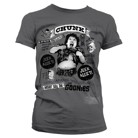 Goonies - Chunk Jerk Alert Girly Tee