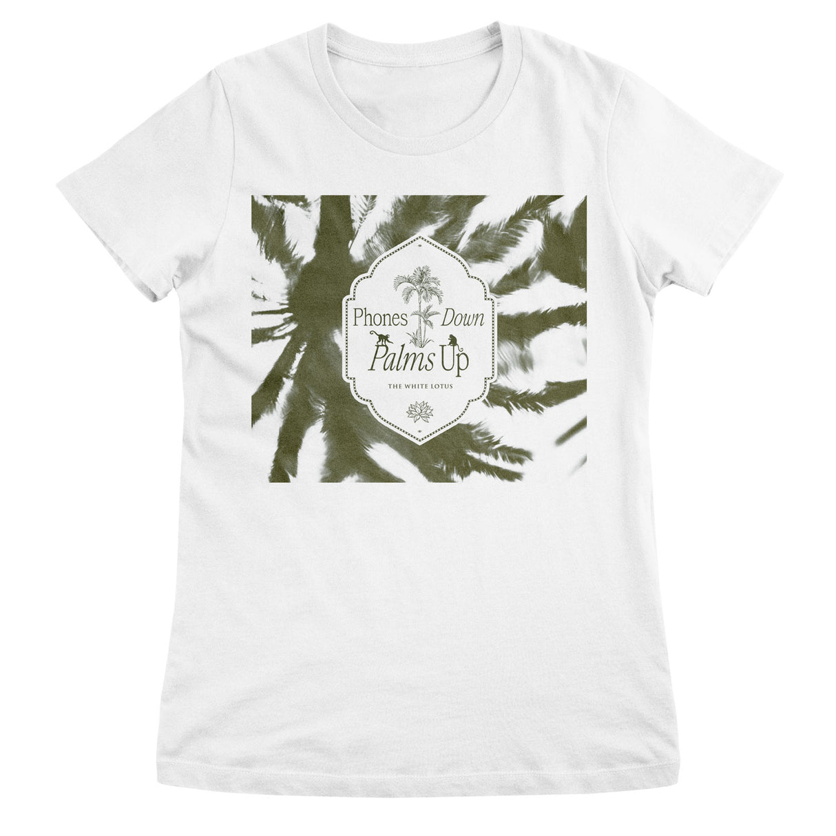 Phones Down - Palms Up Girly Tee