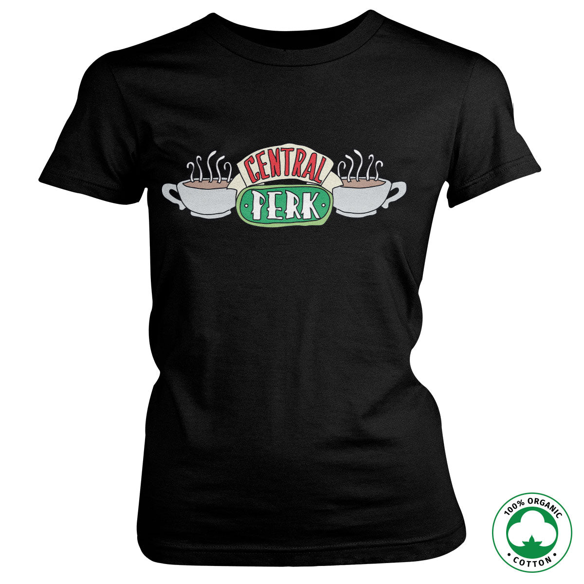 Friends - Central Perk Organic Girly Tee