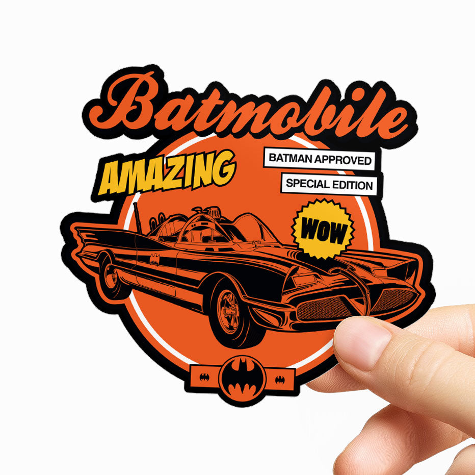 Amazing Batmobile Sticker