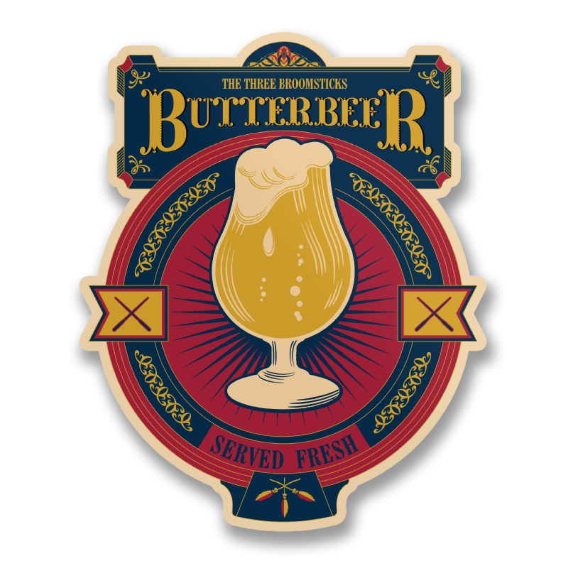 Butterbeer Sticker