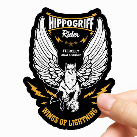 Hippogriff Rider Sticker