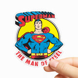 Man Of Steel Sticker