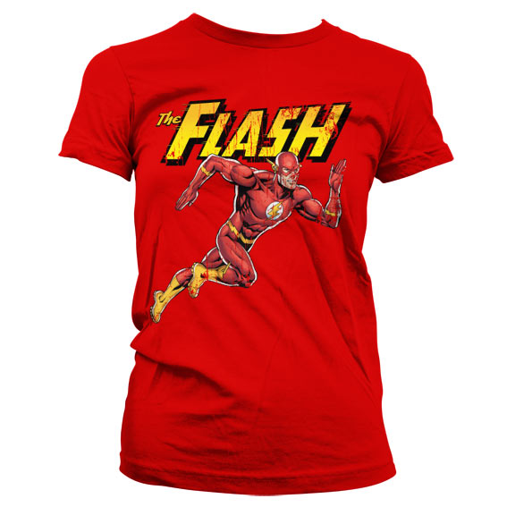 The Flash Running Girly Tee