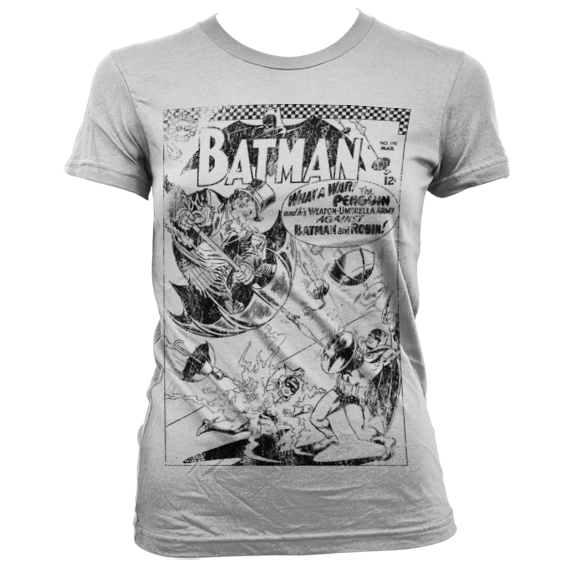 Batman - Umbrella Army Distressed Girly T-Shirt