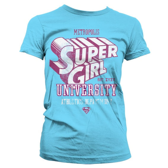 Supergirl Athletics Dept. Girly T-Shirt