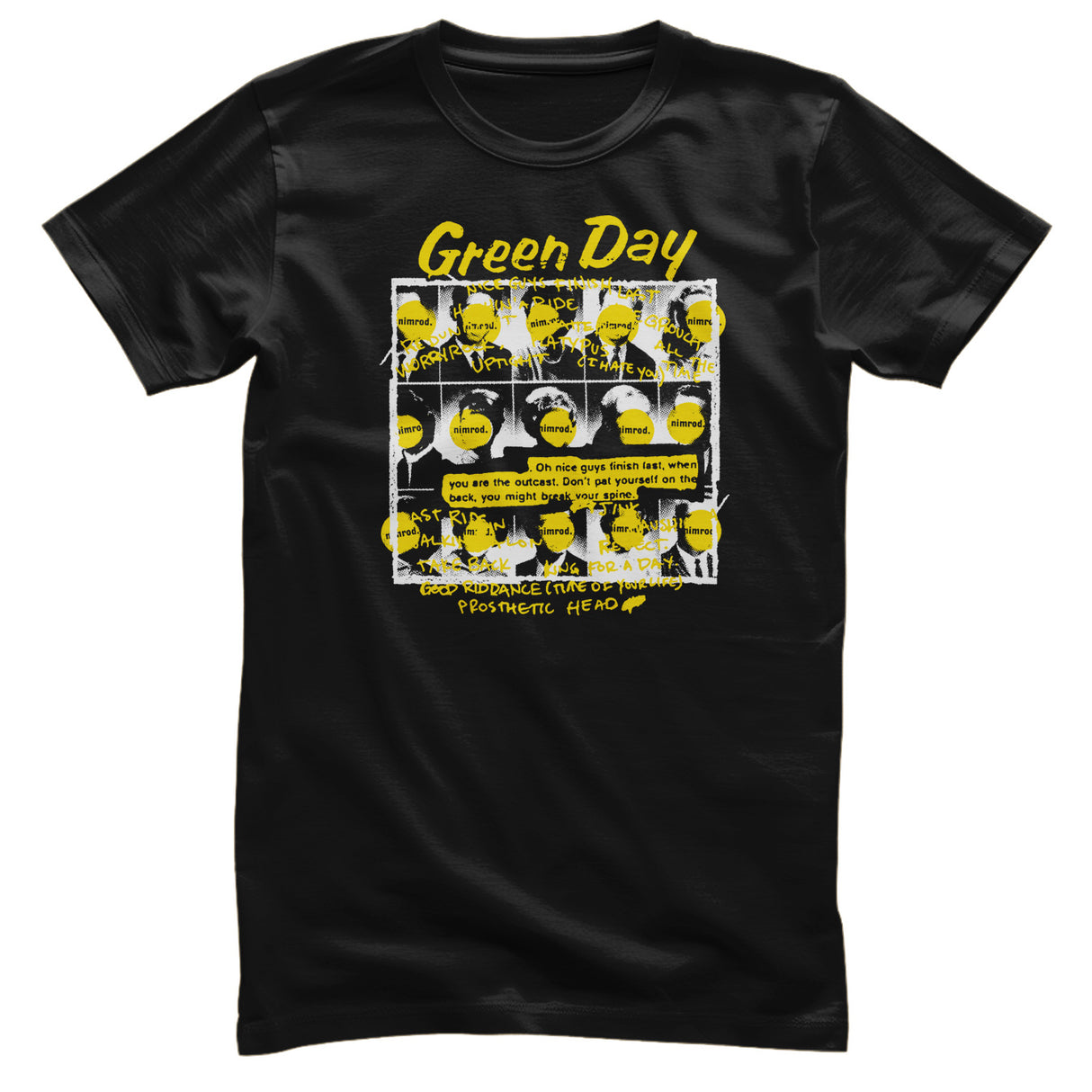Green Day Nimrod Grid T-Shirt
