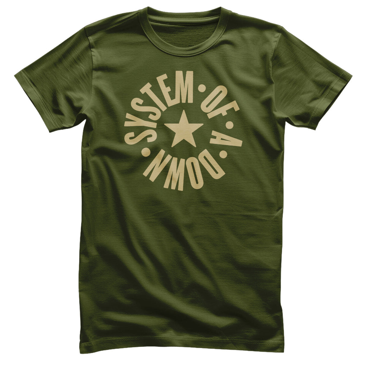 System Of A Down Circle Star Logo T-Shirt