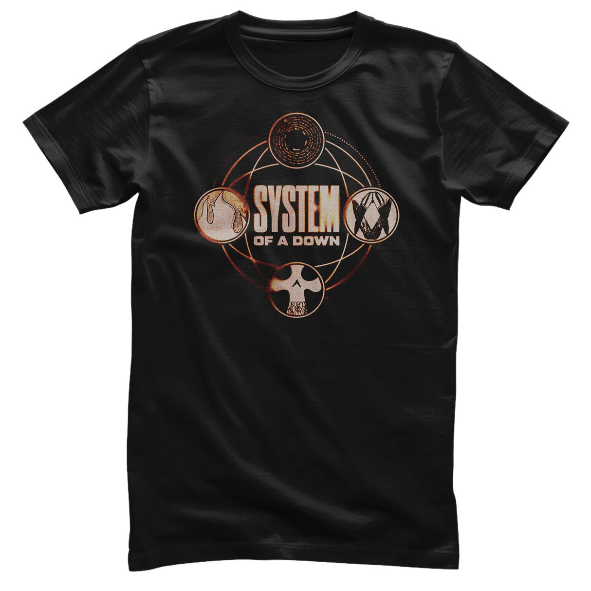 System Of A Down Tech Circles T-Shirt