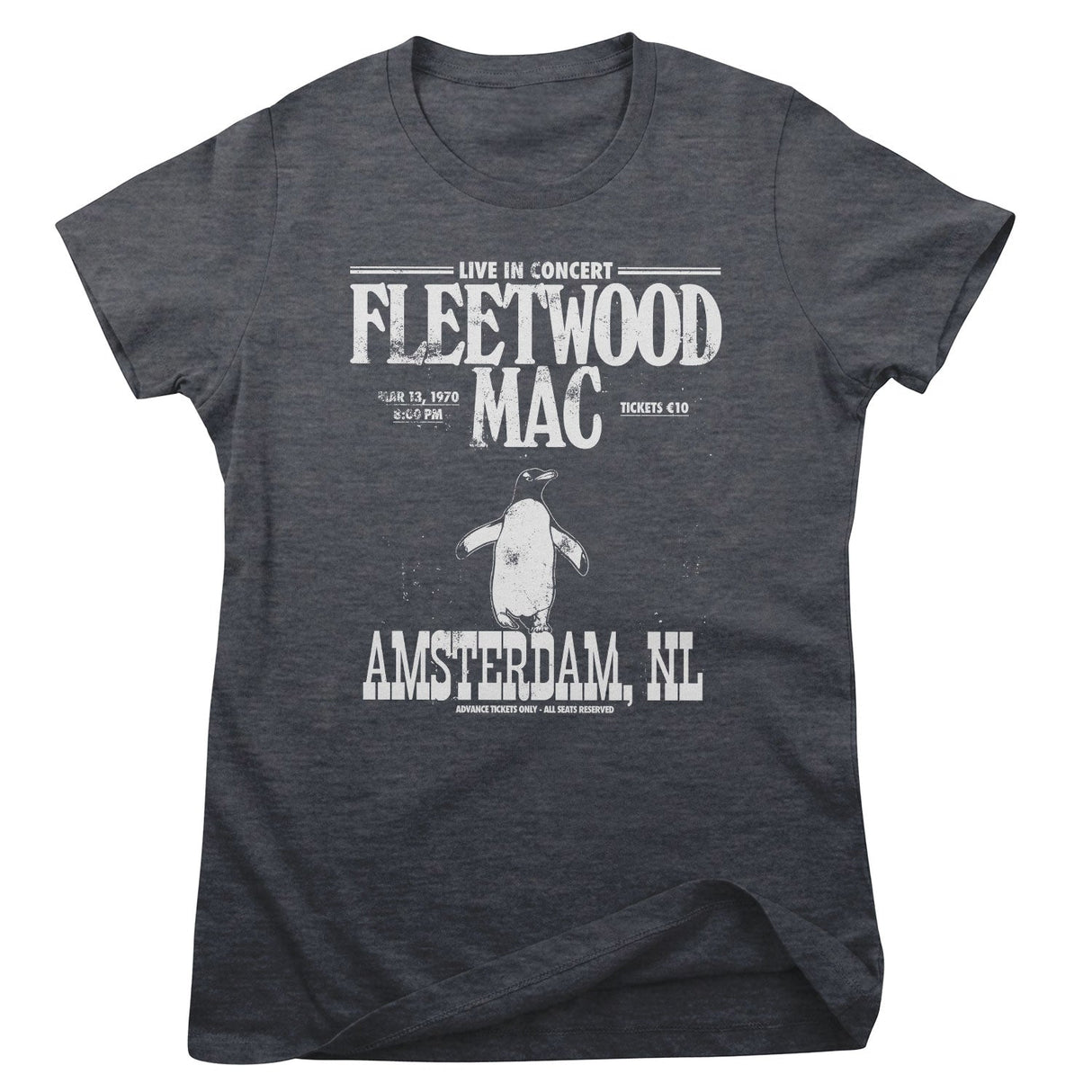 Fleetwood Mac - Amsterdam 1970 Girly Tee