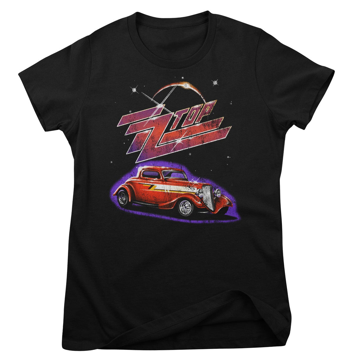 ZZ-Top -  Eliminator Glow Girly Tee