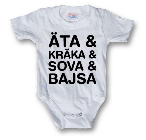 Äta / Kräka & Sova & Bajsa Body